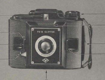 Agfa Ansco PB16 clipper camera