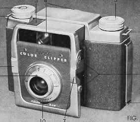 Ansco color clipper camera