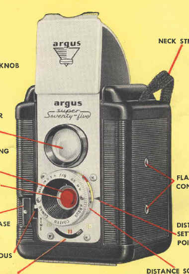 Argus super 75 cameras