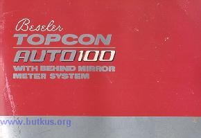 Beseler Topcon Auto 100 camera