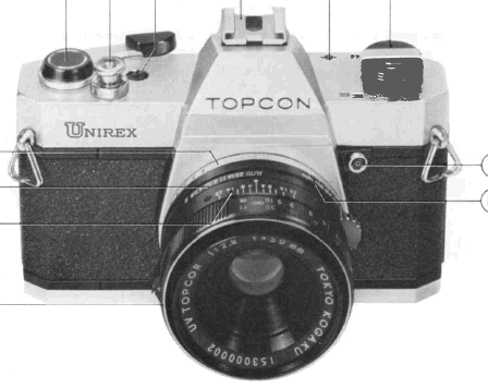 Beseler Topcon Unirex EE camera