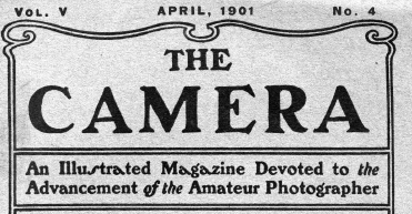 The Camera 1901 booklet