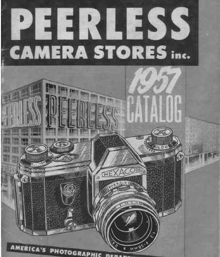 Peerless camera store booklet