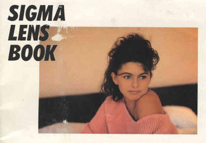 Sigma lens book