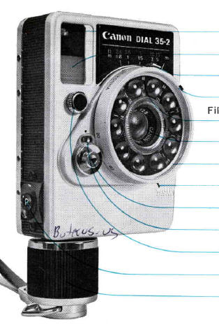 Canon Dial 35 II camera