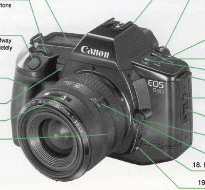 Canon EOS 630 camera