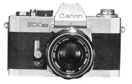 Canon EX auto camera