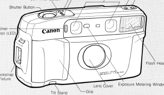 Canon Sureshot prima tele camera
