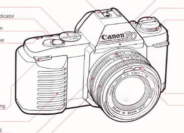 Canon t-50 camera