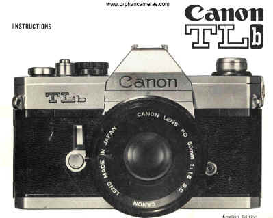 Canon TLb camera