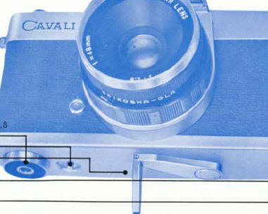 CAVALIER 35mm Auto Reflex camera