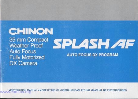 Chinon Splash AF camera
