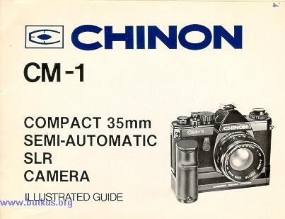 Chinon CM-1 camera