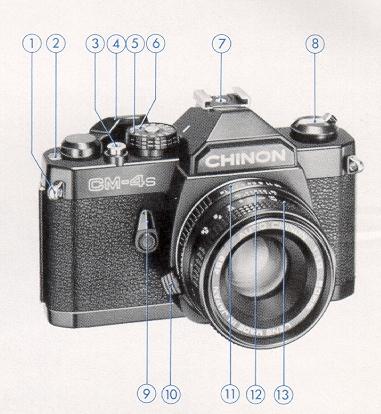 Chinon CM-4s camera