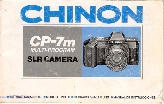 Chinon CP-7m camera