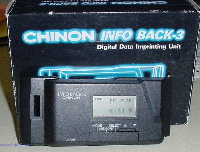 Chinon Infoback 3