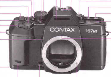 Contax 167 MT camera