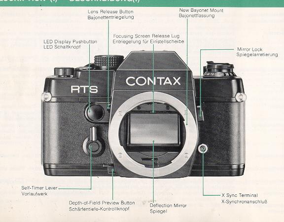 Contax RTS camera