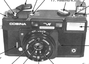 Cosina AF-35 camera