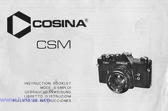 Cosina CSM camera