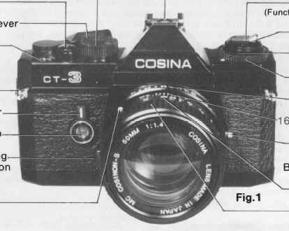 Cosina CT-2 / CT-3 camera