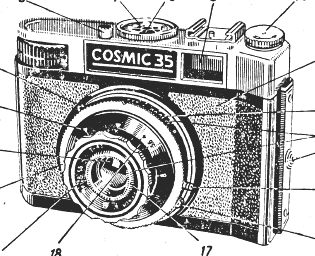 Cosmic 35 camera