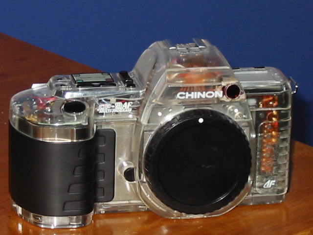 Chinon CP-9AF clear body