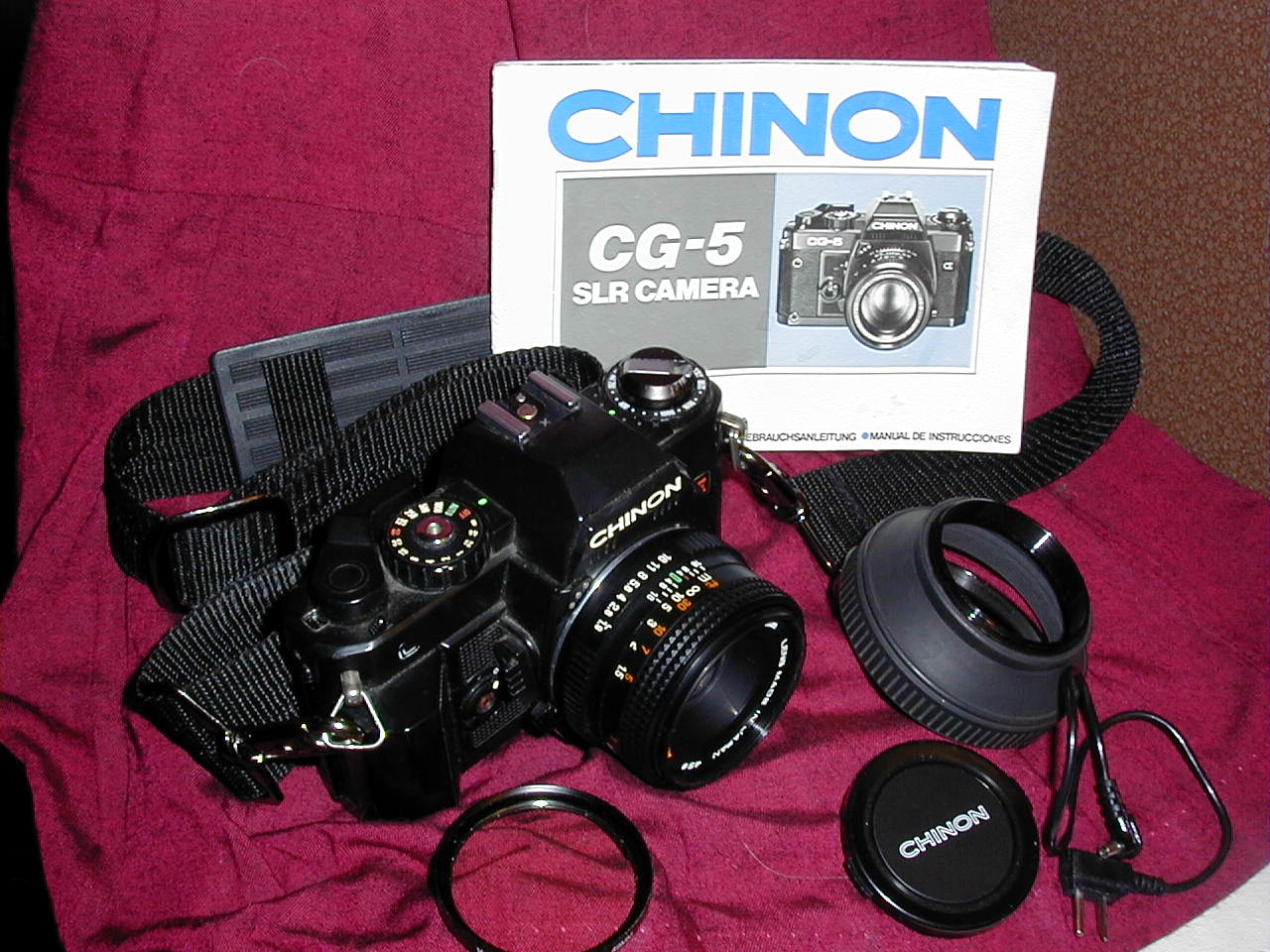 Chinon CG-5 SLR camera