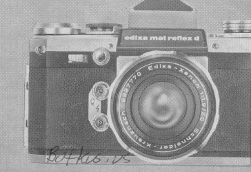 edixa-mat reflex camera