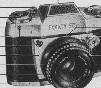 EXAKTA 500 camera