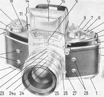 Exakta VX camera