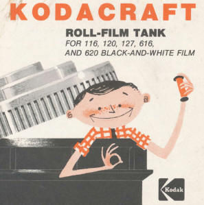 Kodak Kodacraft roll-film tank