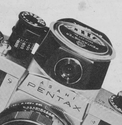 Asahi Pentax Clip-on exposure meter