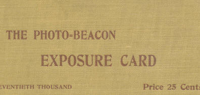 Photo-Beacon Exposure Card