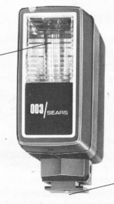 Sears electronic Flash 38003