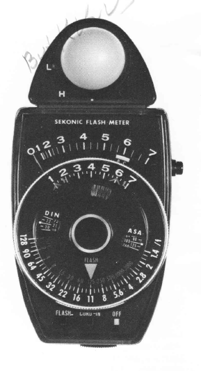 Sekonic L-256 light meter