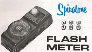 Spiratone SSS Flash Meter