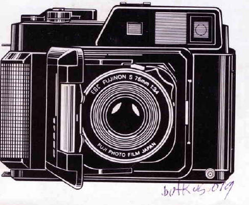 Fujica GS645 PRO camera