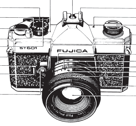 Fujica ST601 camera