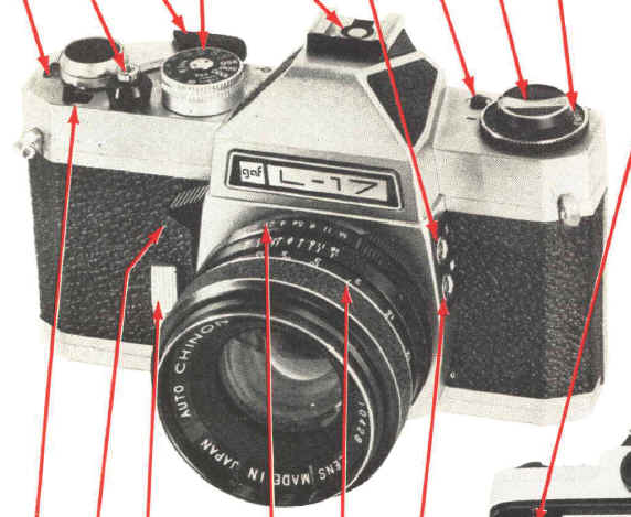 GAF L-17 camera