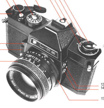 GAF L-CS SLR camera