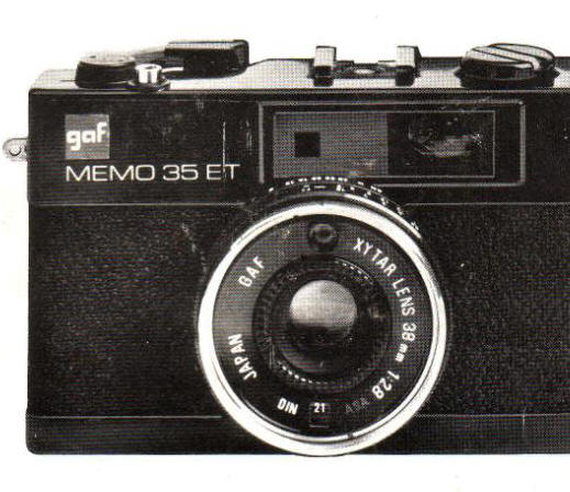 GAF MEMO 35 ET camera