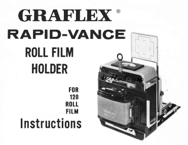 Graflex Rapid-Vance Roll Film Holder