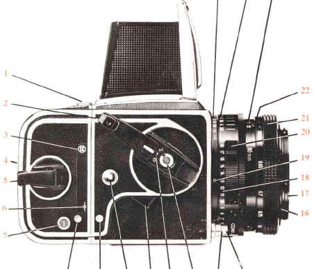 Hasselblad 2000FC camera