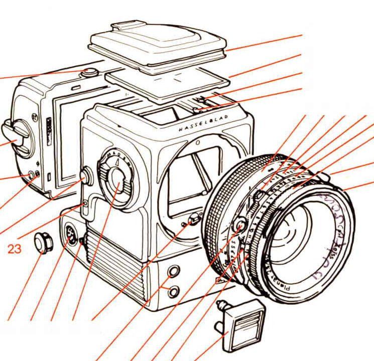 Hasselblad 205 TCC camera