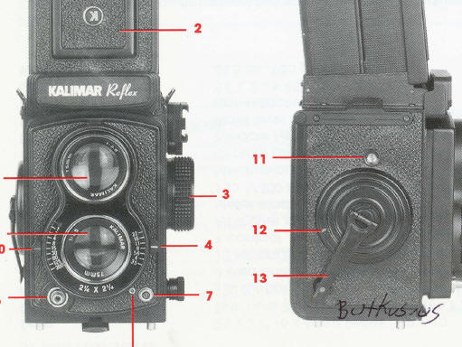 Kalimar Reflex 120 Twin Lens camera