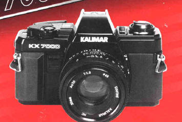 Kalimar Model KX 7000 camera