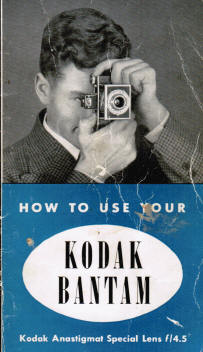 Kodak Bantam F/4.5 camera