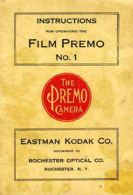 Kodak Film Premo no. 1 camera