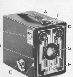 Kodak Six-20 and Six-16 Brownie Camera